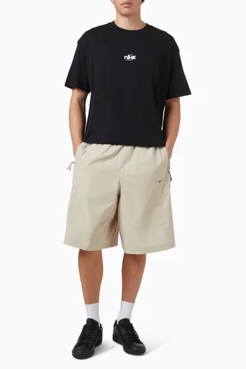 Sportswear Logo T-shirt in Cotton
