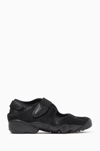 Air Rift Open Sneakers in Pony-hair