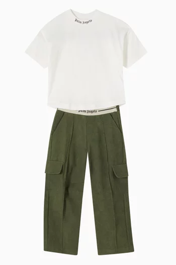 Logo T-shirt in Cotton-jersey