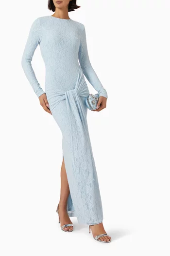 Evangela Maxi Dress in Lace