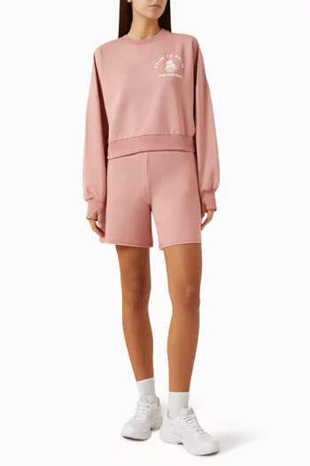 Elle Bermuda Shorts in Cotton-blend