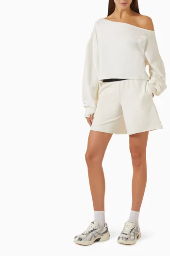 Elle Bermuda Shorts in Cotton-blend
