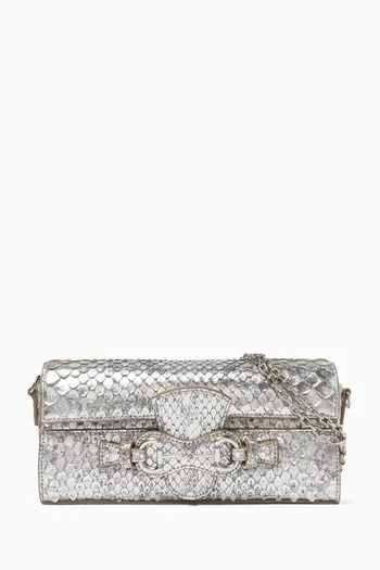 Long Wallet in Python Leather