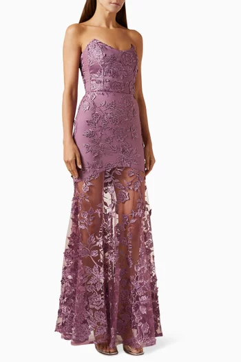 The Voice Returns Gown