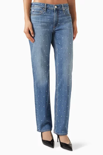 Harlow Embellished Slim-fit Jeans