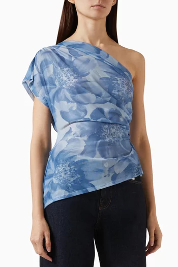 Adora One-shoulder Top in Knit