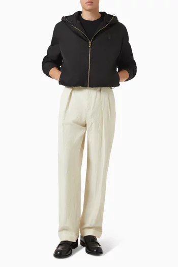 Blouson Jacket in Technical Twill