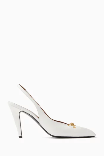 Slingback 90 Pumps in Nappa Leather