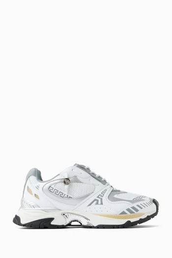 Icaro Sneakers in Leather & Mesh