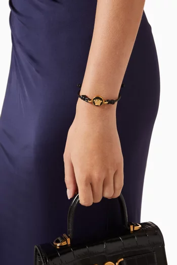 Medusa Bracelet in Leather