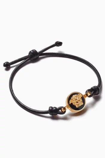 Medusa Bracelet in Leather