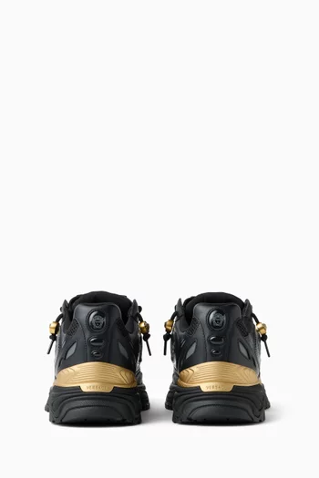 Icaro Sneakers in Leather & Mesh