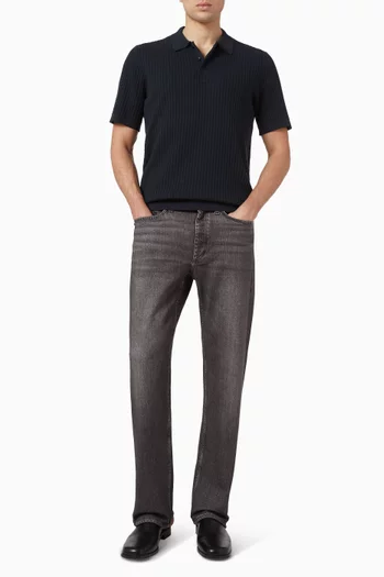 Miramar Fit 4 Straight Pants in Cotton Terry