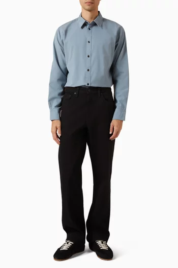 Overdyed Tomlin Shirt in Cotton-blend