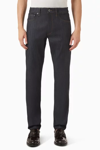 Straight-leg Jeans in Denim