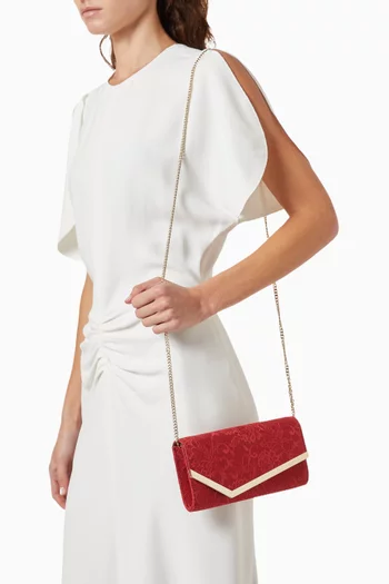 Emmie Clutch in Floral Lace