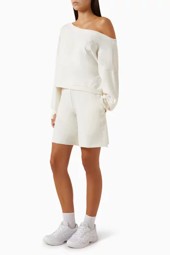 Bea Bermuda Shorts in Cotton-blend