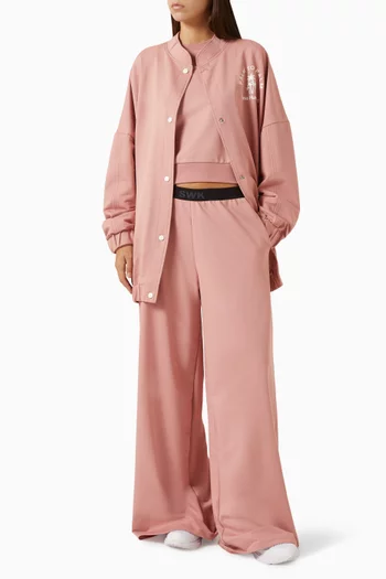 Corrine Long Jacket in Cotton-blend