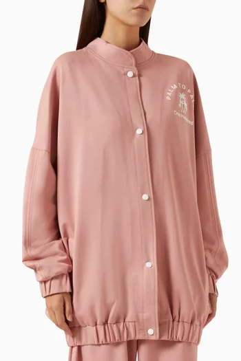 Corrine Long Jacket in Cotton-blend