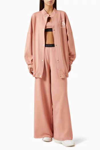 Corrine Long Jacket in Cotton-blend