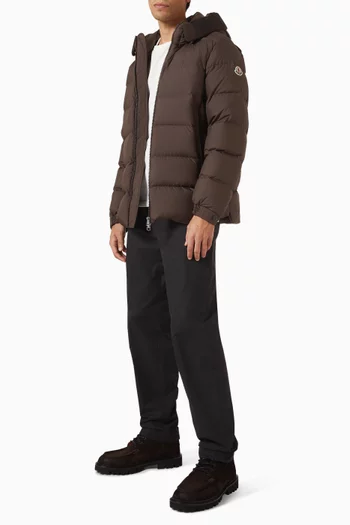 Orvelle Hooded Mid-length Down Jacket