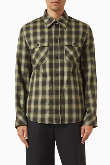 Check Pocket Shirt in Cotton