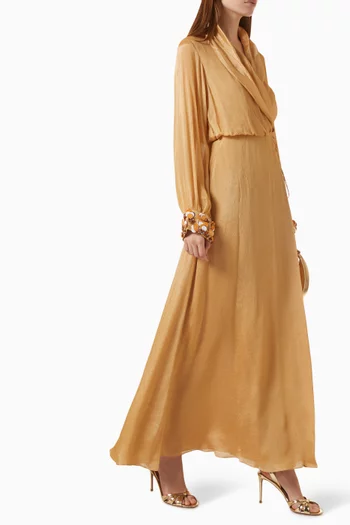 Wrap Dress in Chiffon