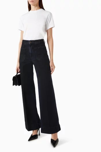 Alina Wide-leg Jeans in Denim