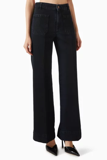 Alina Wide-leg Jeans in Denim