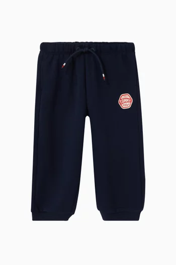 Logo Badge Sweatpants in Cotton-blend