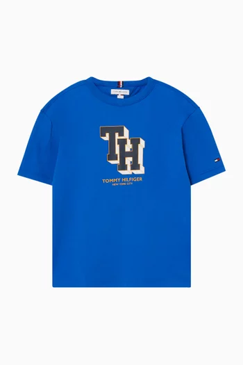 Varsity Logo T-shirt in Cotton-jersey