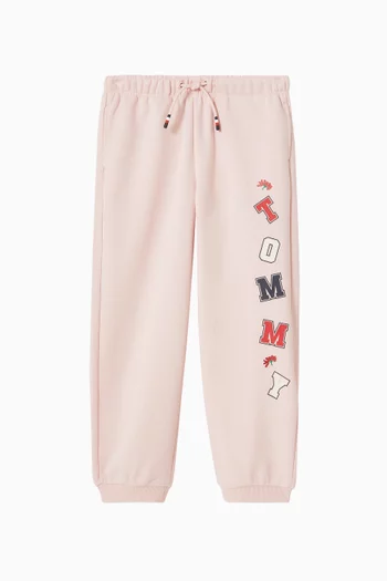 Logo Sweatpants in Cotton