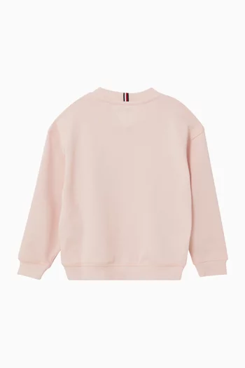 Peanuts Flag Sweatshirt in Cotton