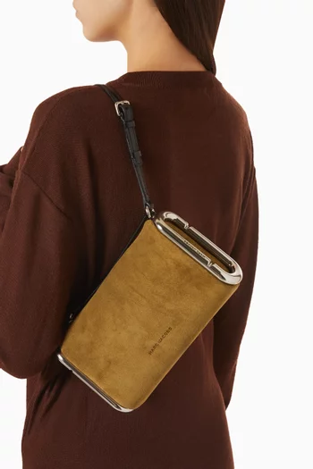 The Small Scene Shoulder Bag in Suede