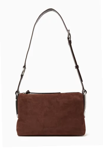 The Medium Scene Shoulder Bag in Suede