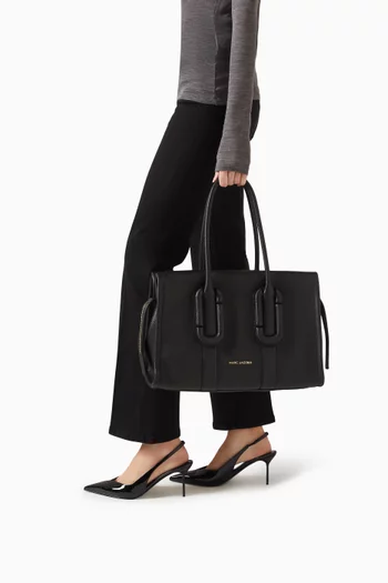 The Babe City Tote Bag in Pebble Leather