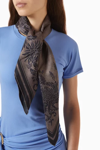 Floreali Romantici Scarf in Twill