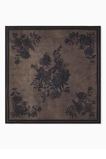 Floreali Romantici Scarf in Twill