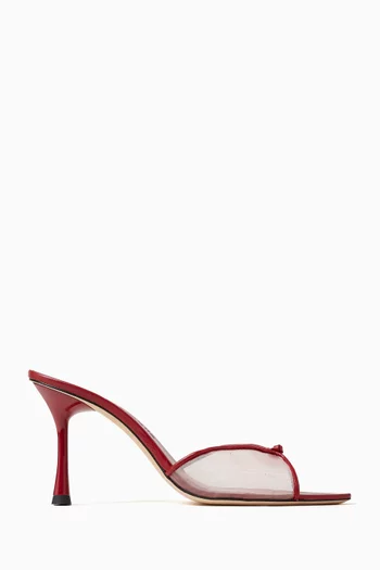 Jacques 90 Mules in Mesh