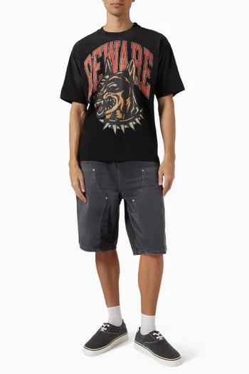 Beware The Dobie T-shirt in Cotton