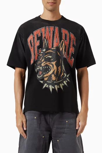 Beware The Dobie T-shirt in Cotton