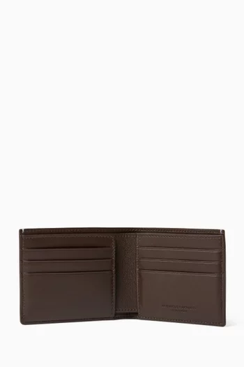 Wallet in Brushed Leather