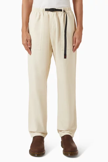 Loose Tapered Ridge Pants in Organic Cotton Twill