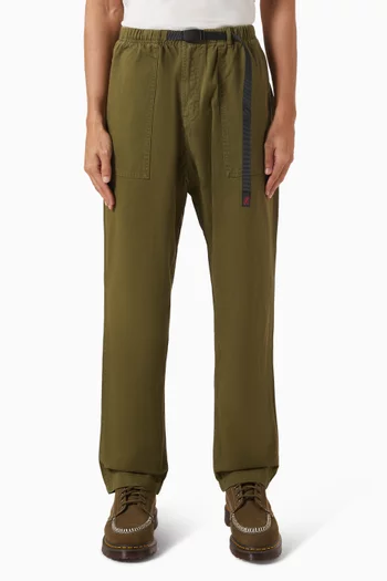 Loose Tapered Ridge Pants in Organic Cotton Twill