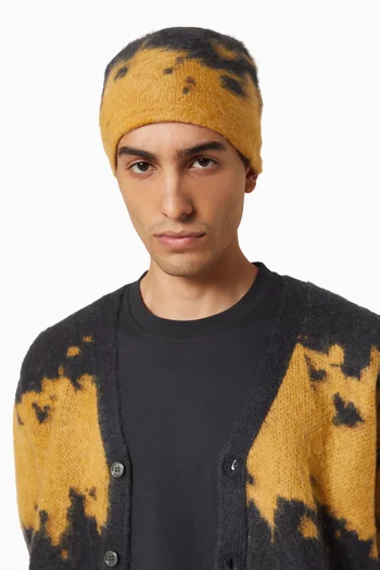 Splatter Beanie in Mohair-blend