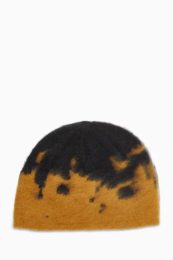 Splatter Beanie in Mohair-blend