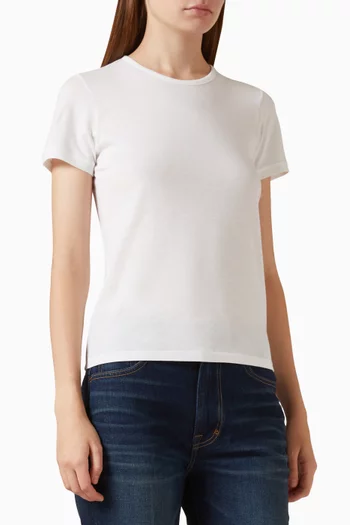 Boyfriend T-shirt in Cotton Jersey