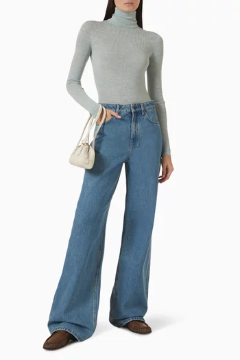 Sempre Turtleneck Sweater in Merino Wool