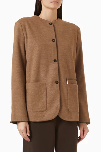 Angsana Jacket in Wool-cotton