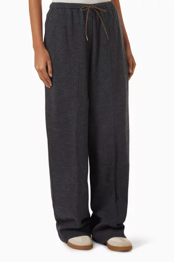 Angsana Pants in Wool-cotton